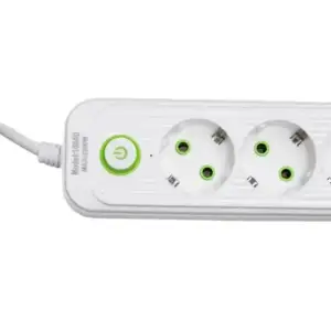 Мережевий фільтр-подовжувач 3 розетки 3хUSB-A 1xUSB-C 5м білий HP-5-35 Yiwu UA