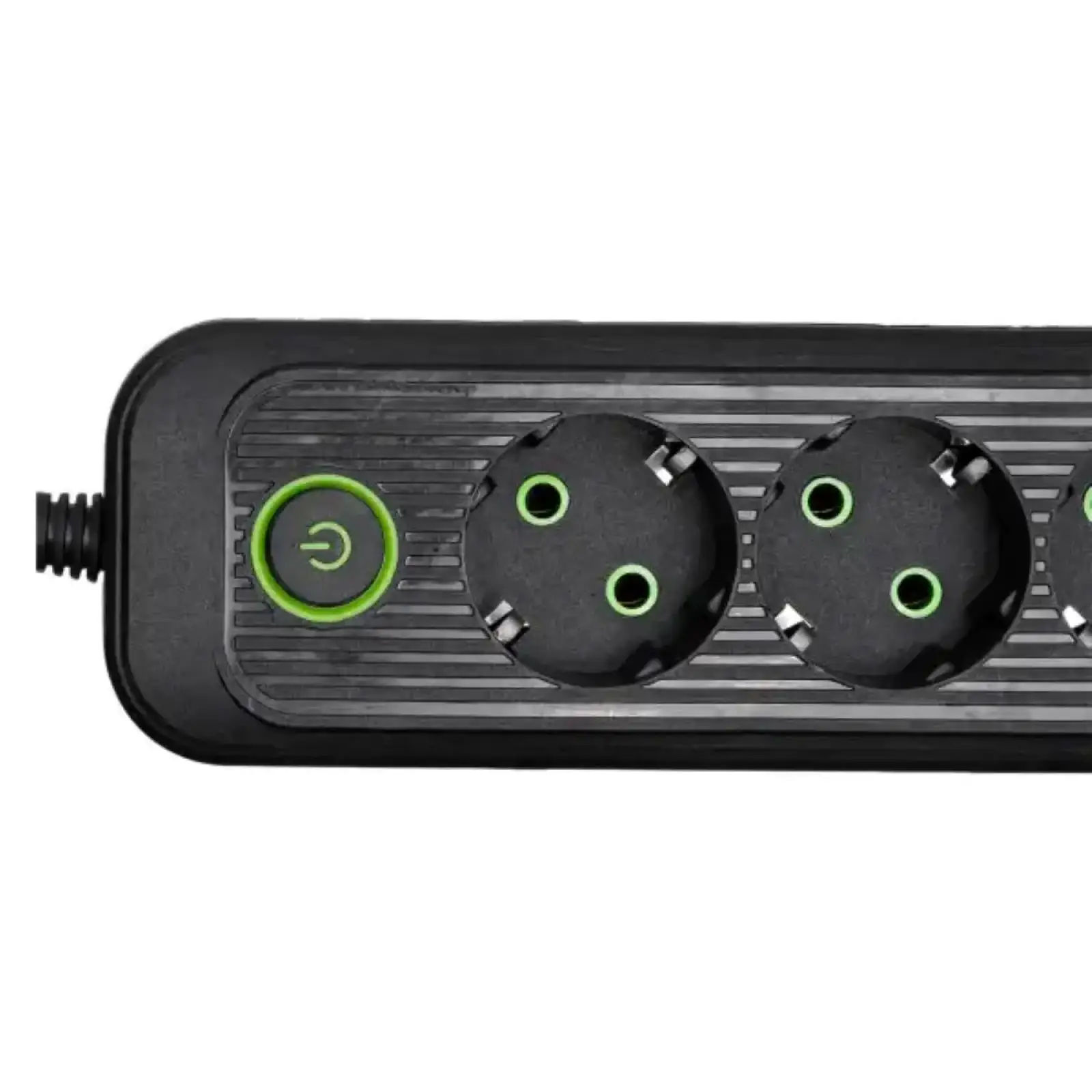 Мережевий фільтр-подовжувач 4 розетки 3xUSB-A 1xUSB-C 3м чорний HP-5-38M Yiwu UA