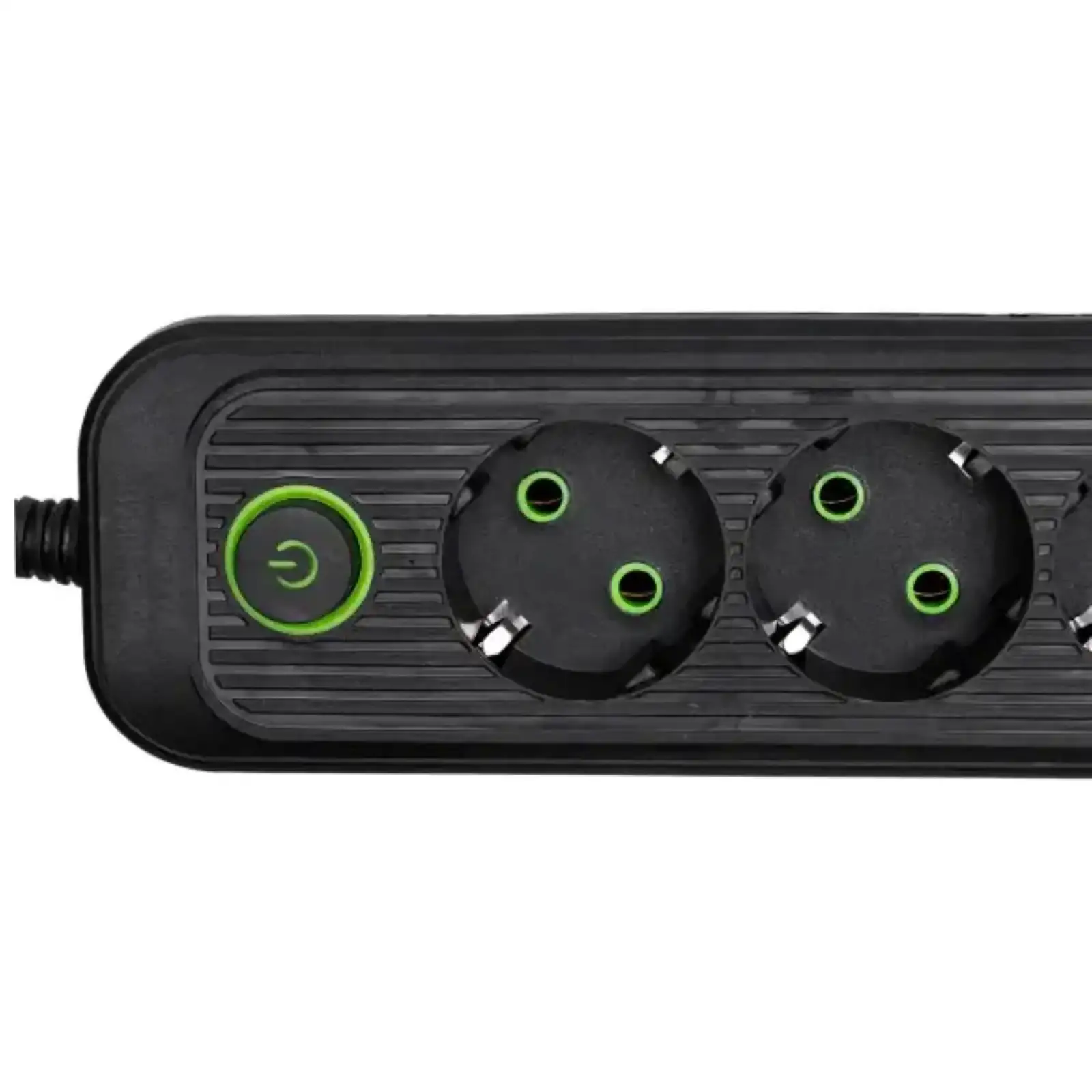 Мережевий фільтр-подовжувач 5 розеток 3xUSB-A 1xUSB-C 5м чорний HP-5-40 Yiwu UA