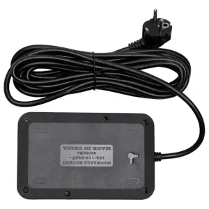 Мережевий фільтр-подовжувач 4 розетки 2xUSB-A 1xUSB-C 5м чорний HP-5-48 Yiwu UA