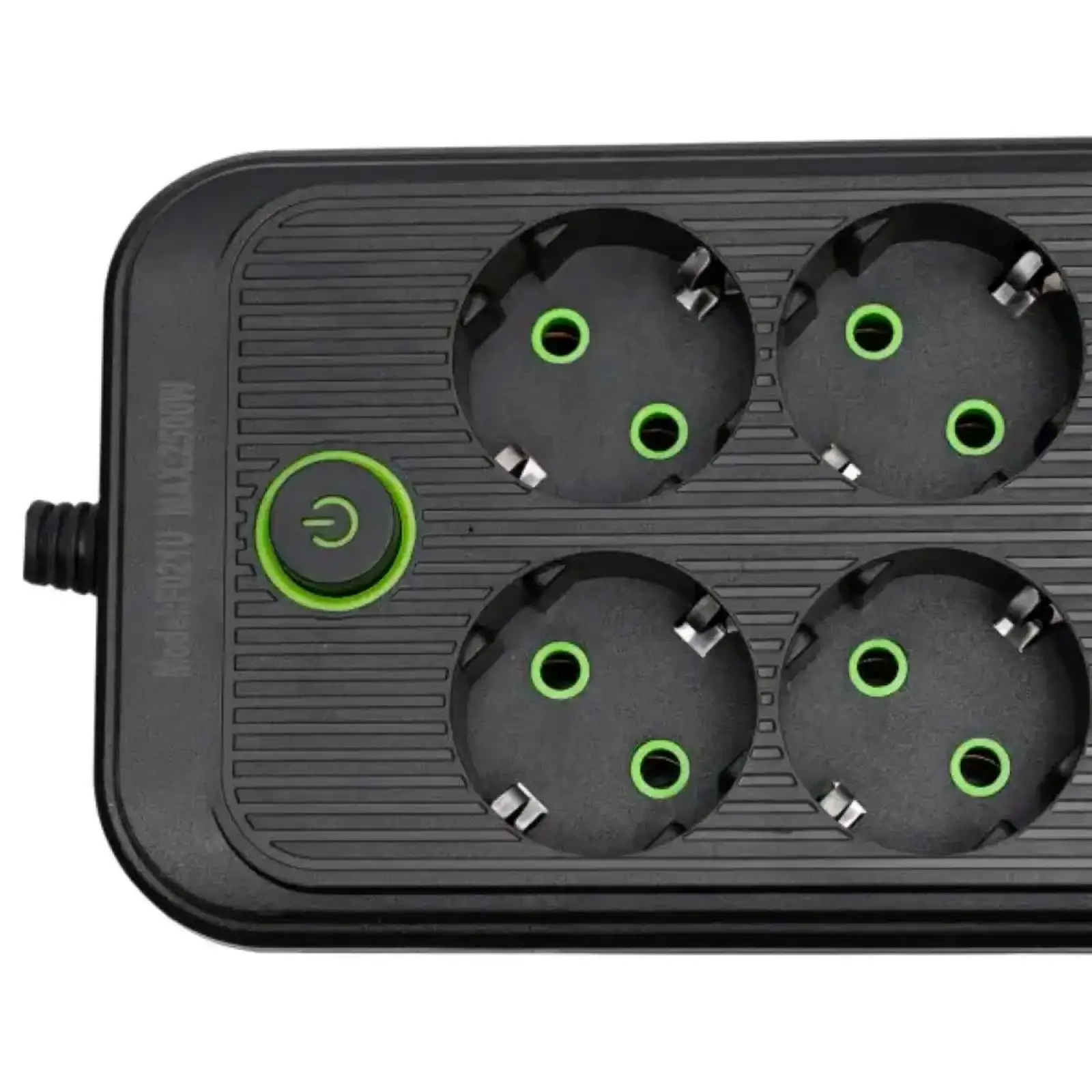 Мережевий фільтр-подовжувач 8 розеток 4xUSB-A 2xUSB-C 5м чорний HP-5-56 Yiwu UA