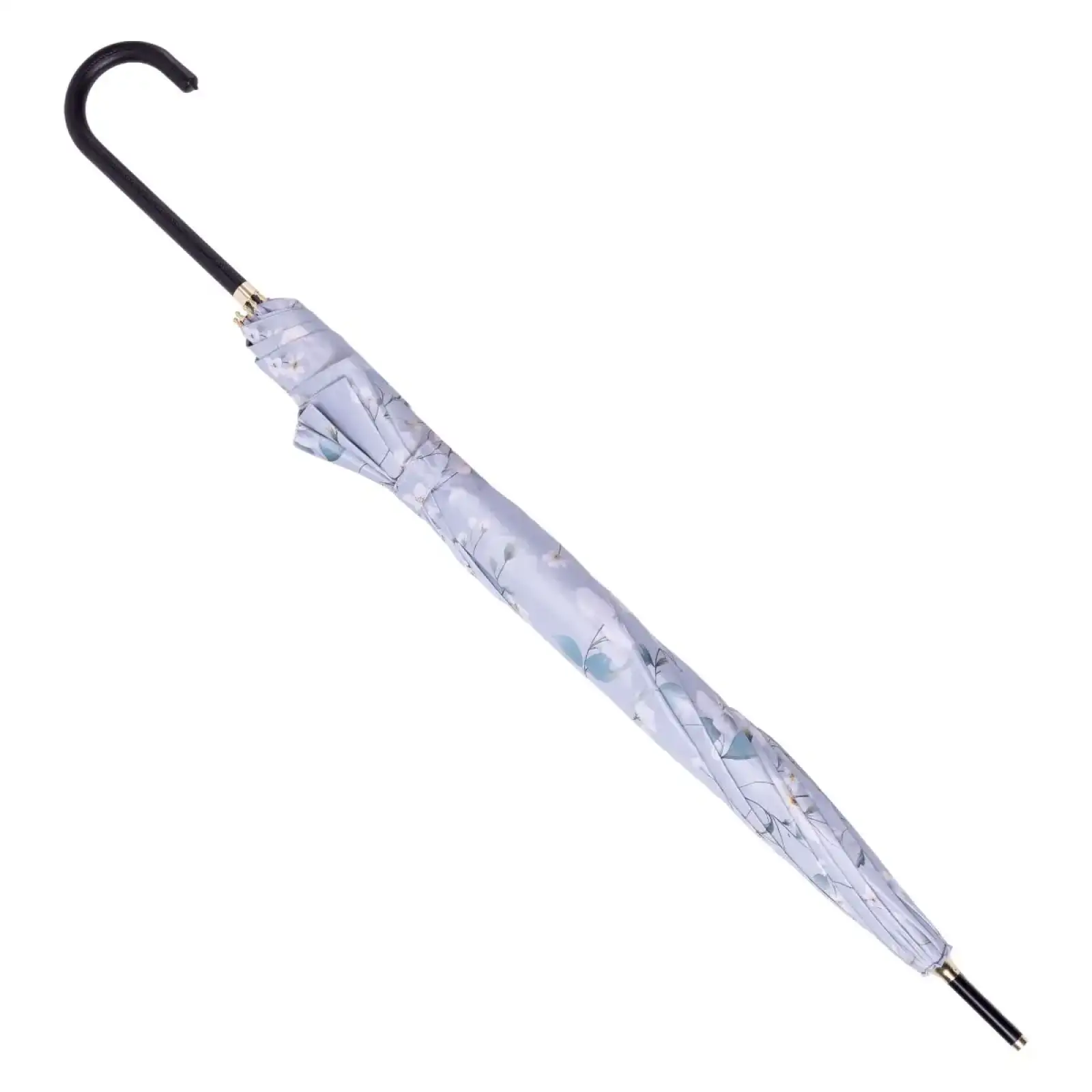Парасолька-тростина напівавтомат 7 спиць діаметр 99 см Блакитна HP-23-7BL Yiwu UA