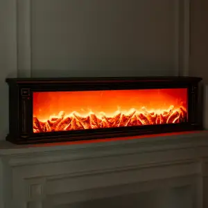 Камин декоративный с LED-подсветкой 101 см, бронза Yiwu SP-47BR UA