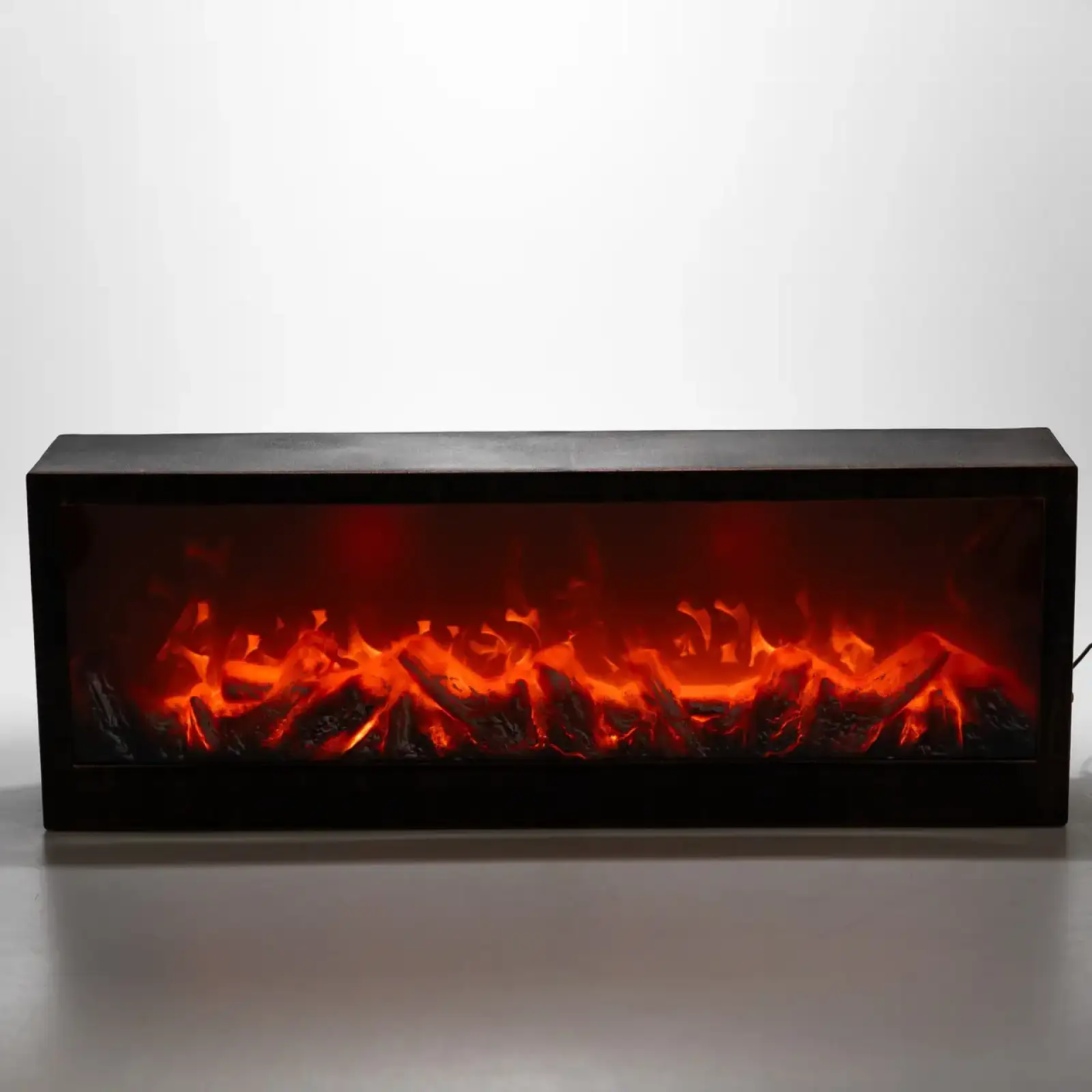 Камин декоративный с LED-подсветкой 60*10*20 см, бронзовый Yiwu SP-26BR UA