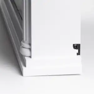 Камин декоративный с LED-подсветкой 64*13*37 см, белый Yiwu SP-60W UA