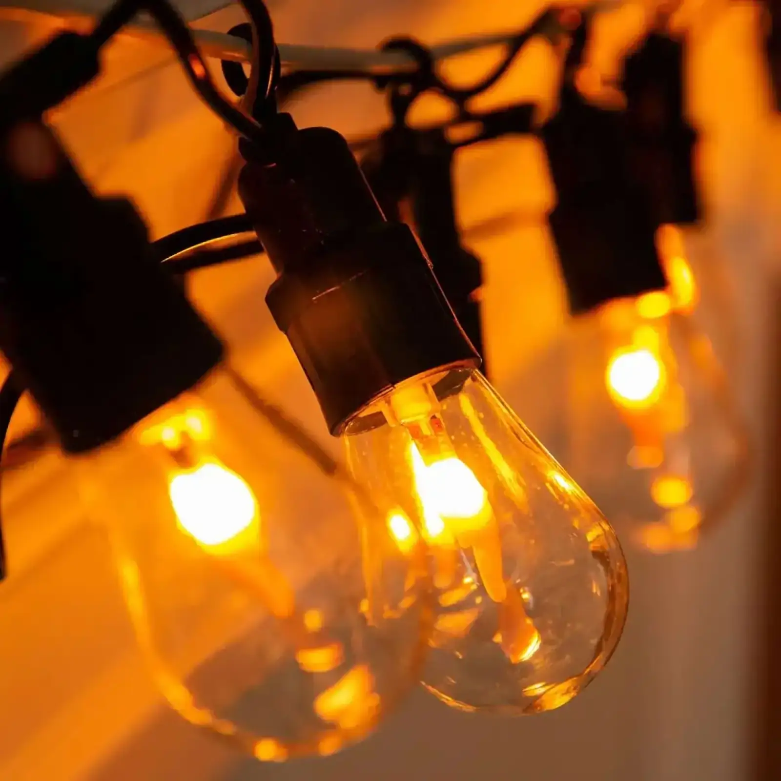 Ретро гірлянда вулична 10 LED лампочок 5 метрів S141 Garlando UA