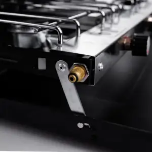 Газова плита портативна туристична з п'єзопідпалом HP-DS3-7 чорна газова плита настільна Yiwu