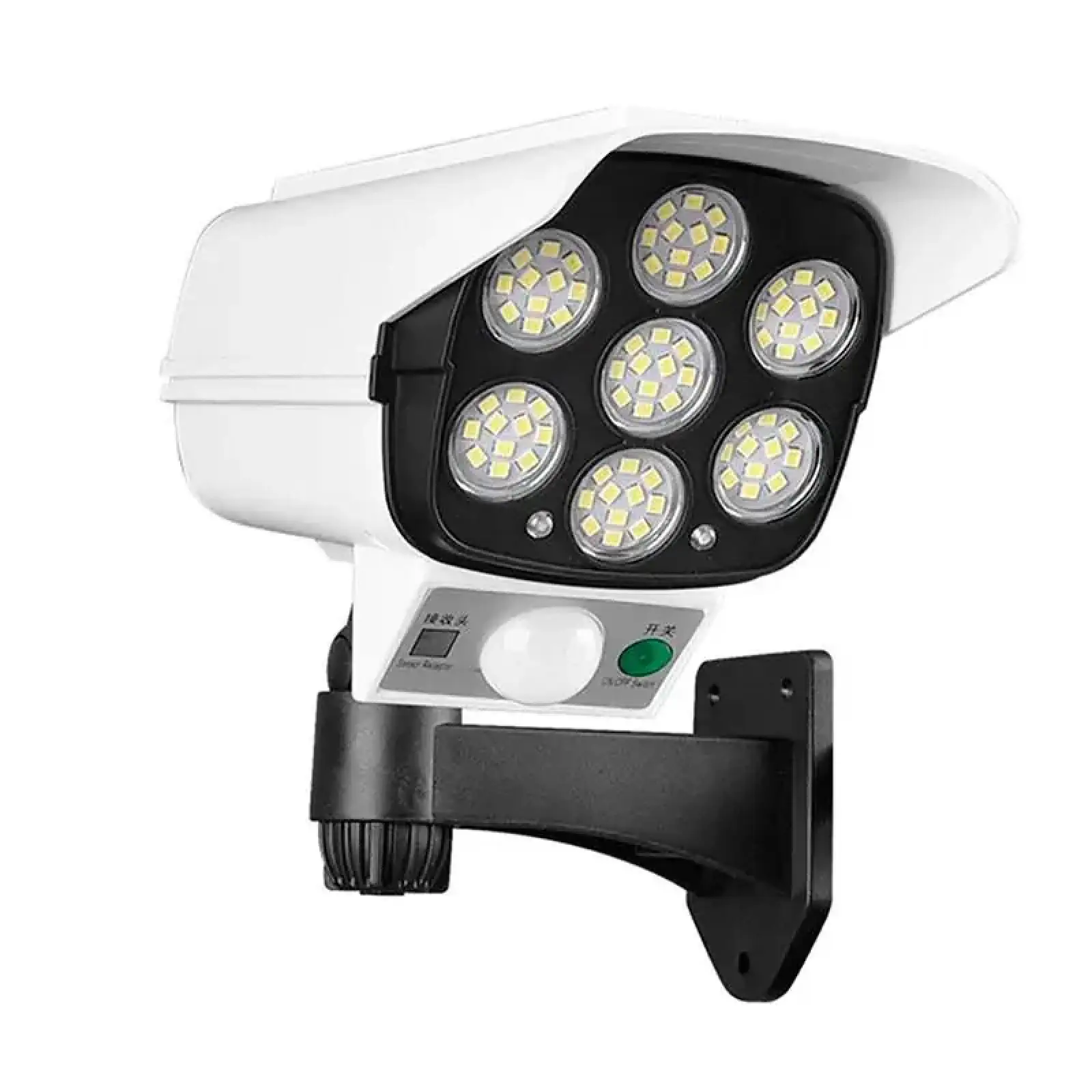 Вуличний ліхтар настінний 77 COB LED з датчиком руху та сонячною панеллю автономна лампа для саду городу HP-L-4 Yiwu UA