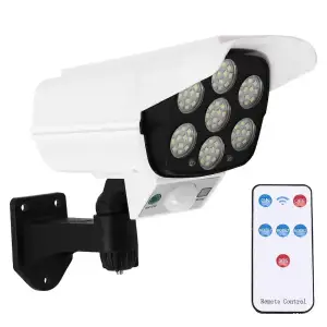 Вуличний ліхтар настінний 77 COB LED з датчиком руху та сонячною панеллю автономна лампа для саду городу HP-L-4 Yiwu UA