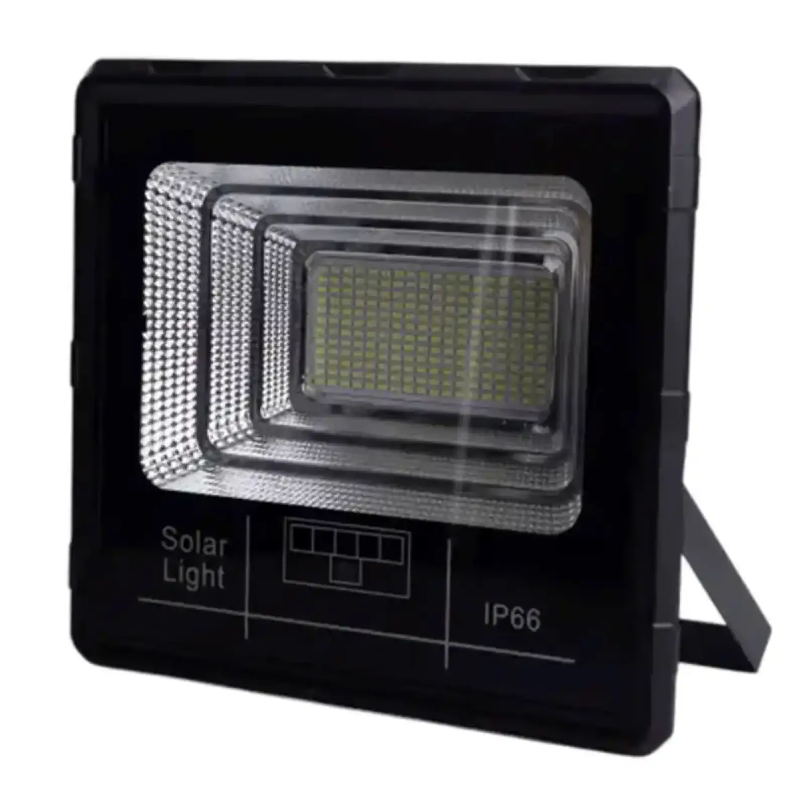 Вуличний LED ліхтар на сонячних батареях прожектор світлодіодний вуличний 330 LED 400 Вт із сонячною панеллю HP-5-76 Yiwu UA