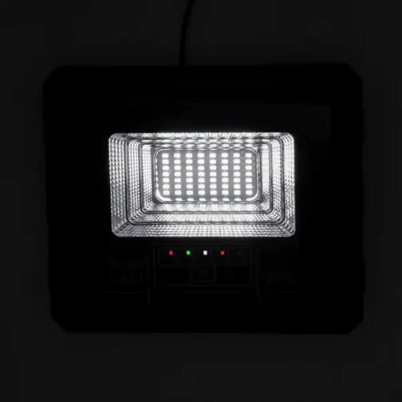 Вуличний LED ліхтар на сонячних батареях 200х55мм прожектор світлодіодний вуличний 60 LED 100 Вт із сонячною панеллю HP-5-73 Yiwu UA