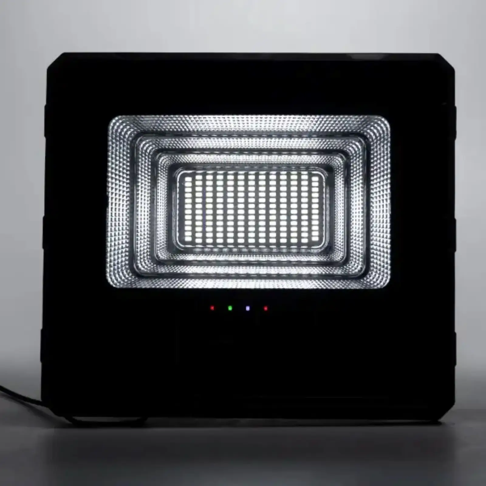 Вуличний LED ліхтар на сонячних батареях прожектор світлодіодний вуличний 246 LED 300 Вт із сонячною панеллю HP-5-75 Yiwu UA
