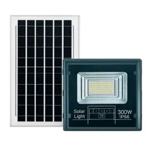 Уличный LED фонарь на солнечных батареях прожектор светодиодный уличный 246 LED 300 Вт с солнечной панелью HP-5-75 Yiwu UA