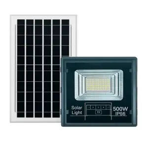 Уличный LED фонарь прожектор светодиодный уличный 418 LED 500 Вт с солнечной панелью HP-5-77 Yiwu UA