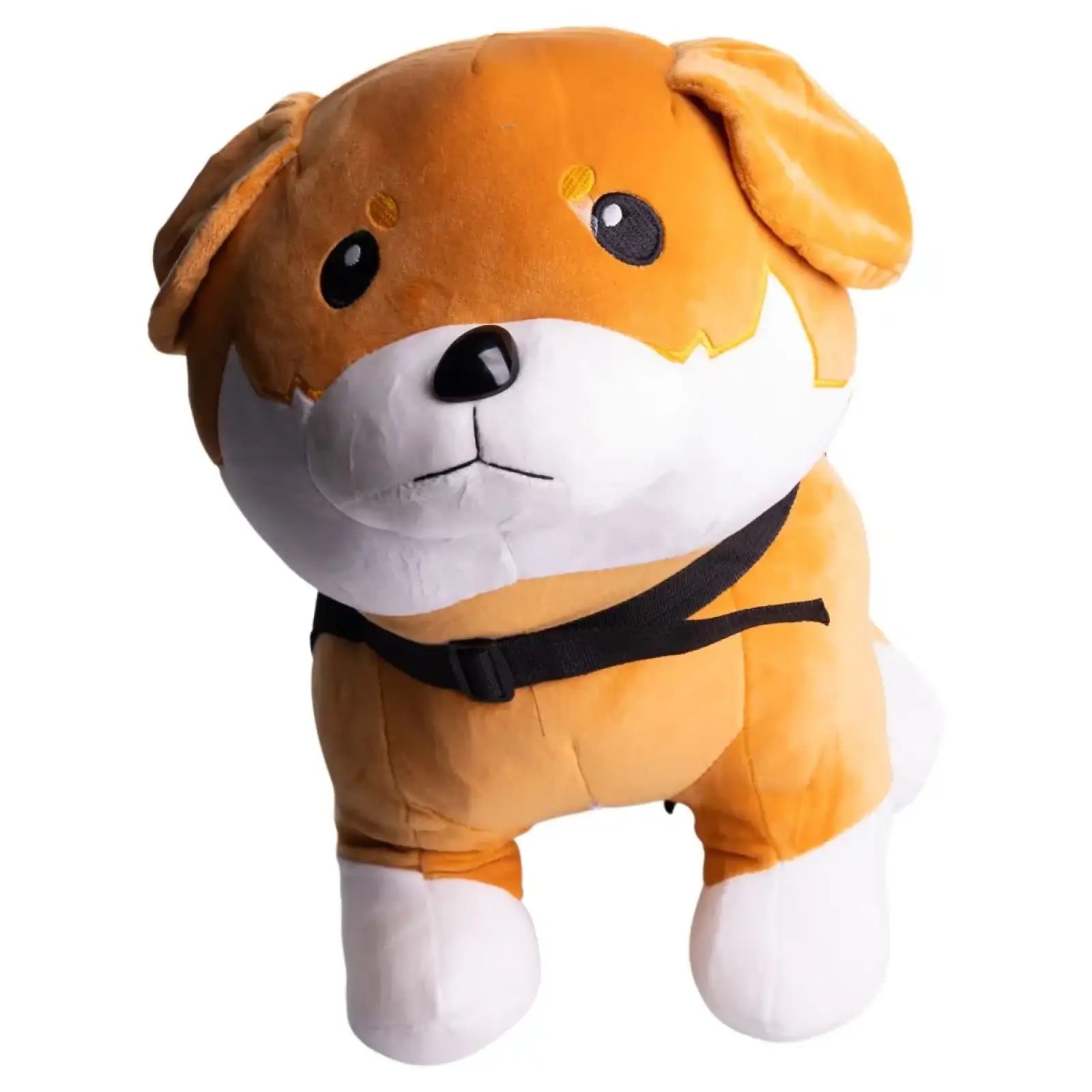 Игрушка-подушка Пес Патрон с пледом 110x140 см детский плюшевый коричневый 509-6BR ТМ COLORFUL HOME UA