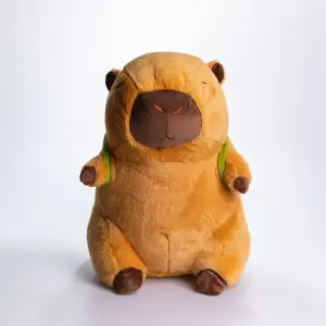 Мягкая игрушка-подушка с пледом Капибара 120*150 см Коричневый 520-7 ТМ COLORFUL HOME UA