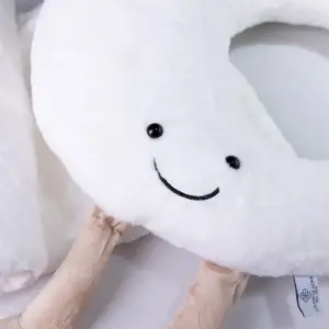 Мягкая игрушка-подушка с пледом Месяц 170*110 см 3в1 Белый 520-21M Colorful Home UA