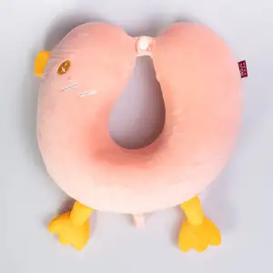 Подушка для шеи Duck U-образная розовый HP-56-4P Yiwu UA