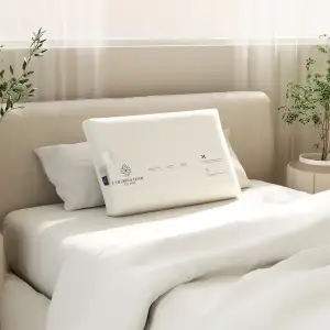 Подушка для сну з ефектом пам'яті 42*70 см гіпоалергенна кремовий Colorful Home 014-006-50 UA