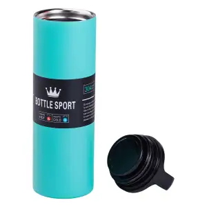 Термос металевий 500 мл Bottle Sport з вакуумною ізоляцією м'ятний HPGM5009M Yiwu UA
