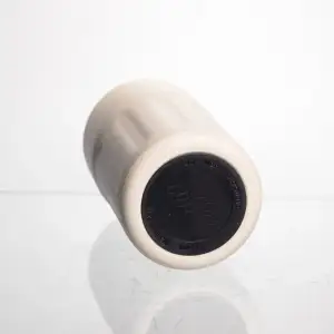 Термочашка Coffee 400 мл з ремінцем та датчиком температури, білий Yiwu HP-GM-2 UA