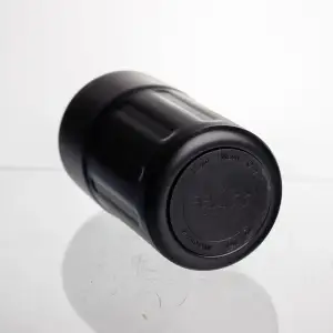 Термочашка Coffee 400 мл с ремешком и датчиком температуры, черный Yiwu HP-GM-3 UA