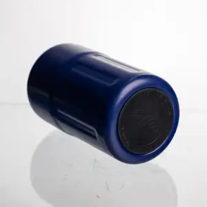Термочашка Coffee 400 мл с ремешком и датчиком температуры, синий Yiwu HP-GM-4 UA