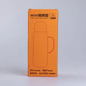 Термос Vacuum з датчиком температури на 820 мл м'ятний HP-14-55M Yiwu UA
