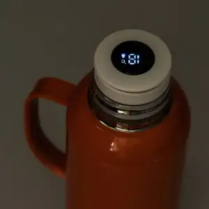 Термос Vacuum з датчиком температури на 820 мл помаранчевий HP-14-55O Yiwu UA