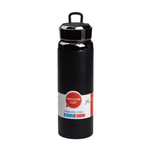 Термос Vacuum Sports 1 л з нержавіючої сталі чорний HP-14-29B Yiwu UA