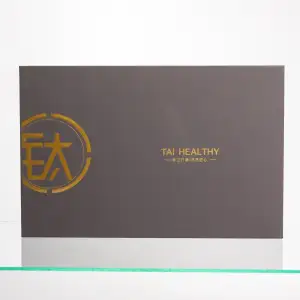Термос титановый 590 мл с магнитом, серебристый Yiwu HP-GM-21 UA