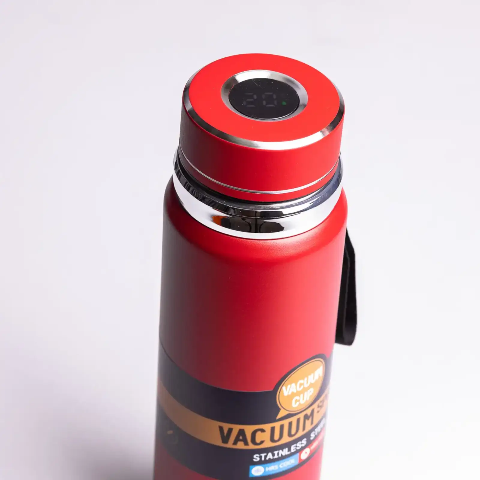 Термос Vacuum Sports з датчиком температури 1 л червоний HP-14-30R Yiwu UA
