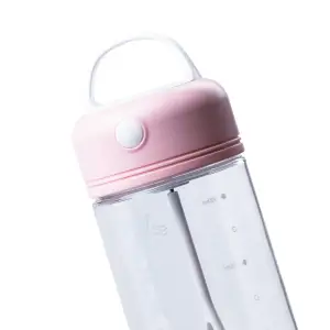 Бутылка-шейкером для воды 380 мл с ручкой Розовый HPLN011 TS Kitchen UA