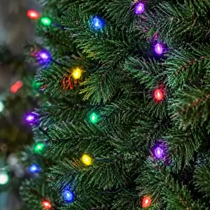 Гірлянда Кінський хвіст Мішура 1800 LED 20 ниток 3 м зелена, мультиколор GarlandoPro D1800L3MGML UA