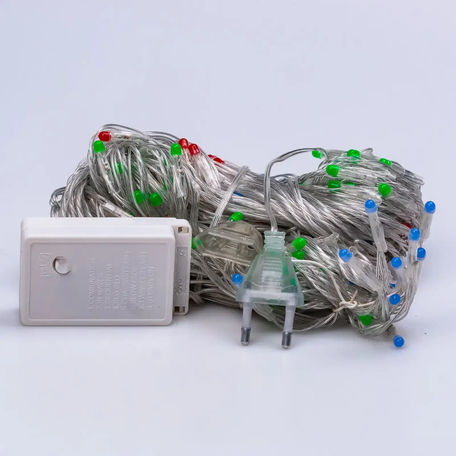 Гірлянда штора 3х2 м 144 LED світлодіодна мідний провід 16 ниток ZWM2320LEDML Garlando UA