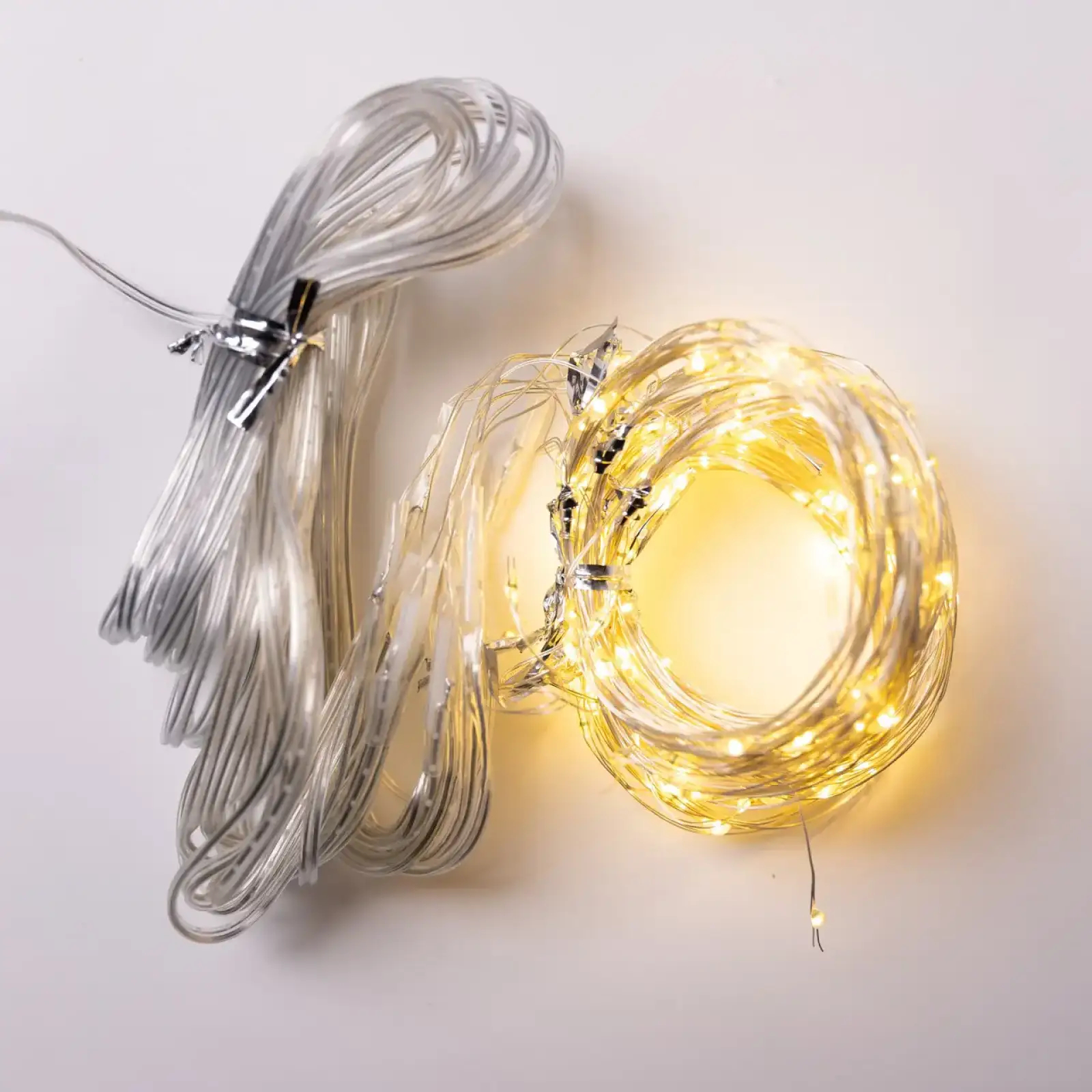 Гирлянда-штора Роса 300 LED 10 нитей 3*3 м USB GarlandoPro USB173308Y UA