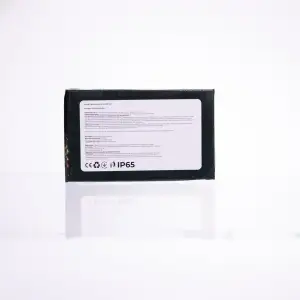 Новогодняя гирлянда комнатная нить 10 м 120 LED черный провод Белый W120LED10MBW Garlando UA
