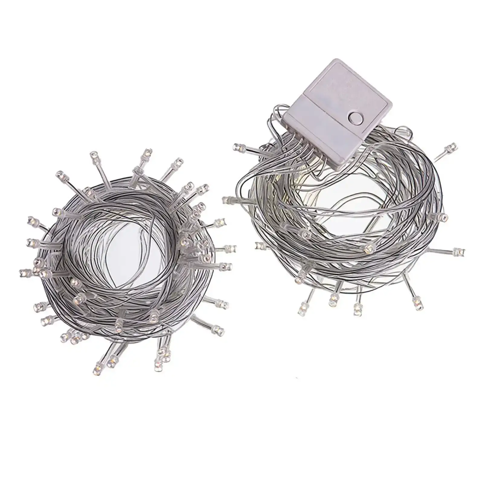 Новогодняя гирлянда штора 2х2 м 80 LED комнатная белый провод Жёлтый ZWM2280LEDY Garlando UA