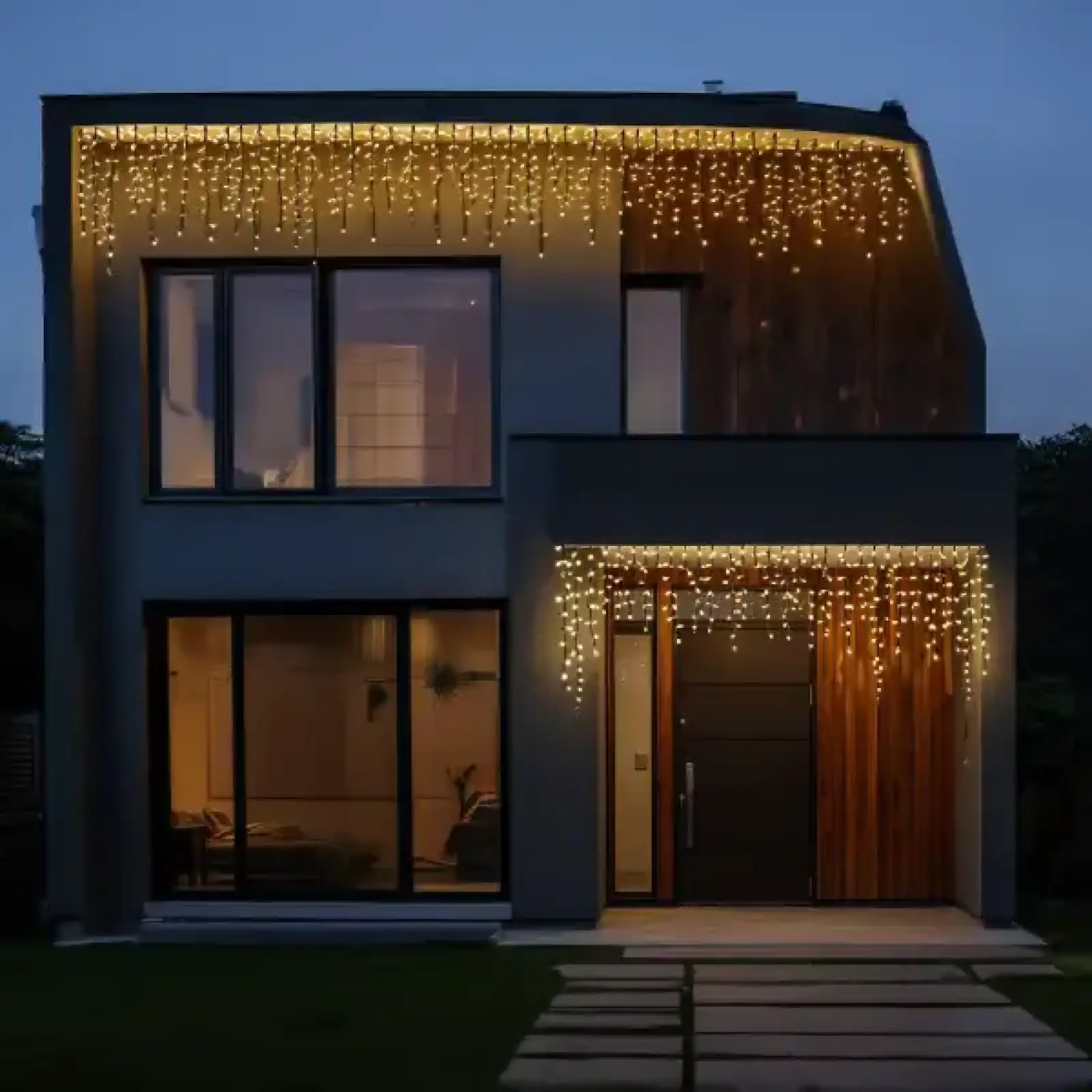 Уличная гирлянда Бахрома 20 (м) 335 LED Желтый Garlando 20MBY UA
