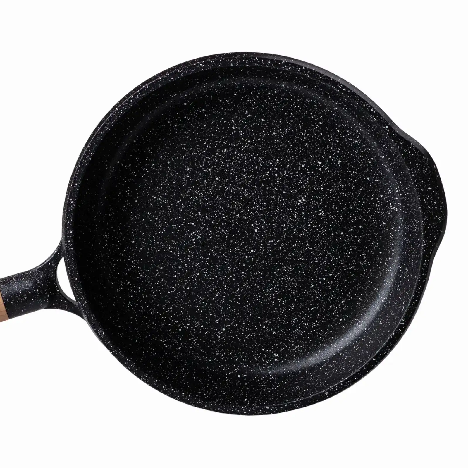 Алюминиевая сковорода 2,2 л с мраморным антипригарным покрытием Ø 26 см MGC Black HP-4-424B UA