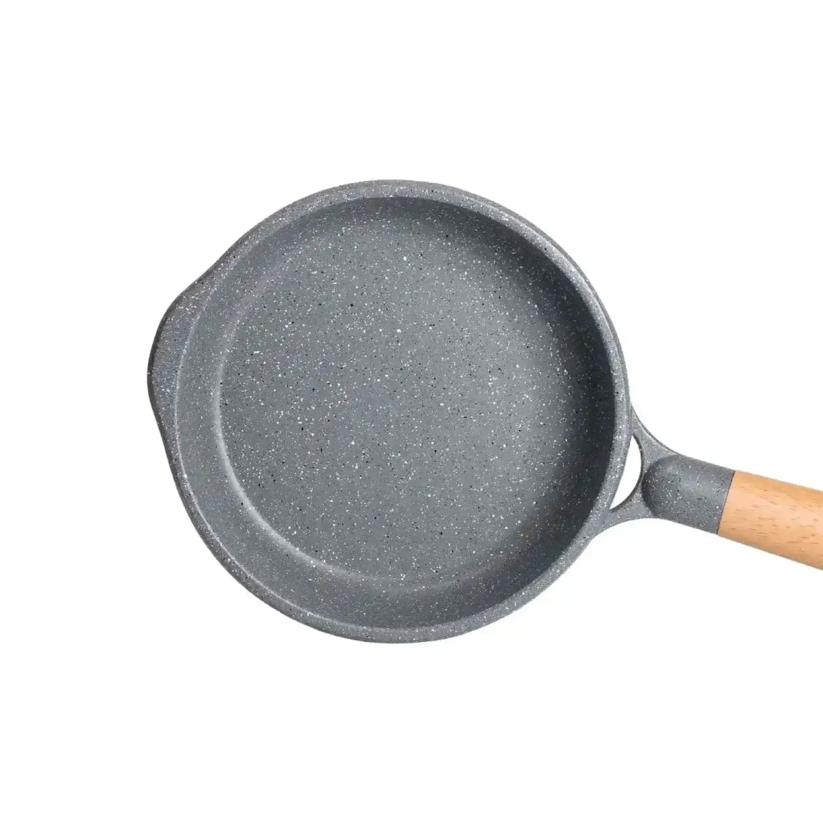 Сковорода алюмінієва 1 л з мармуровим антипригарним покриттям Ø 20 см, товсте дно MGC сірий HP-4-416G UA