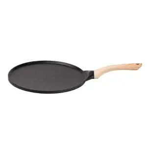 Сковорода для блинов 26,5 см круглая черная HP39580B Breakfast UA