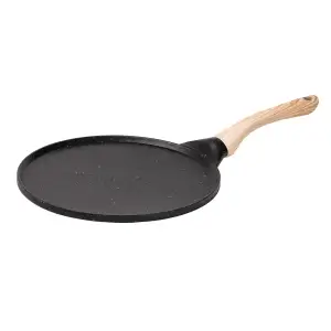 Сковорода для млинців 26,5 см кругла чорна HP39580B Breakfast UA