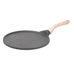 Сковорода для млинців 26,5 см кругла сіра HP39580C Breakfast UA
