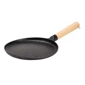Сковорода для млинців Ø 23.5 см кругла чорна HP39579B Breakfast UA
