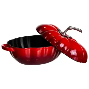 Каструля чавунна емальована Iron Tomato 2,5 л, червоний Yiwu HP-FLG-20 RED UA