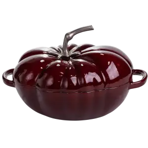 Каструля чавунна емальована Iron Tomato 2,5 л, бургунді Yiwu HP-FLG-20 burgundy UA