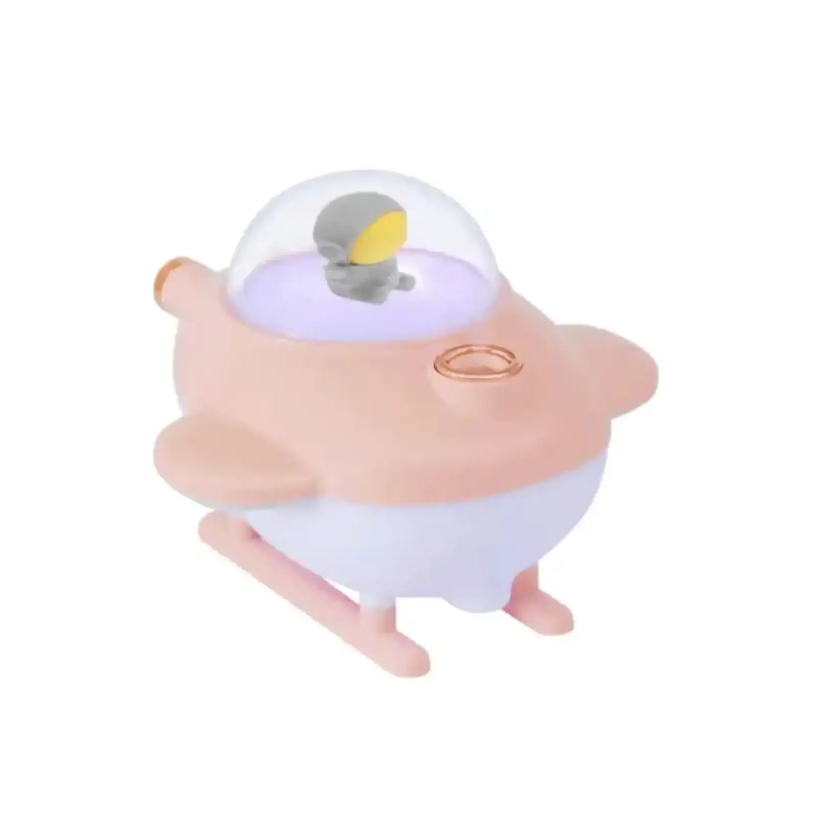 Зволожувач повітря USB 220ml рожевий HPBH17128P Happy Life UA