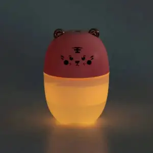 Зволожувач повітря Bear 220ml для дитячої кімнати Рожевий HPBH17201P Happy Life UA