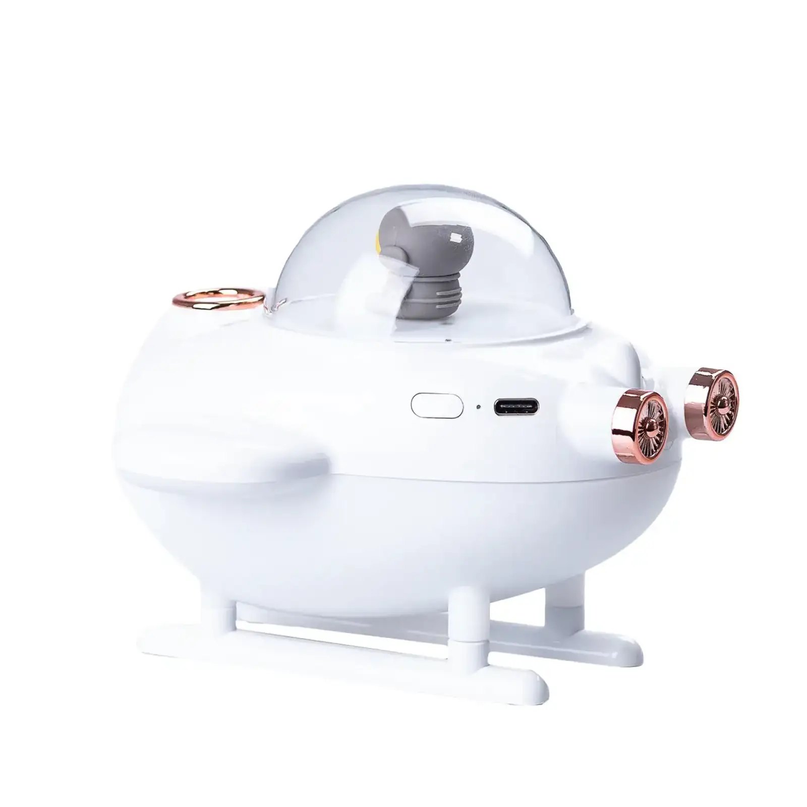 Увлажнитель воздуха USB 220ml Белый HPBH17128W Happy Life UA